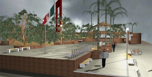 plaza de constitucion de Ozumba (ante proyecto)