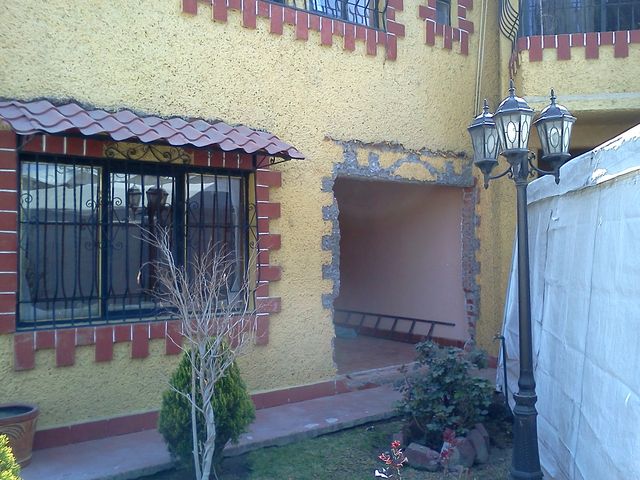 INICIO DE REMODELACION DE FACHADA CASA AMECA